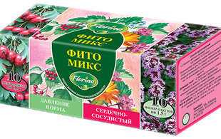 ФитоМикс №6+№17 "Давление норма+Сердечно-сосудитстый"